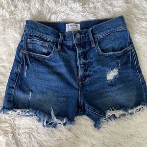 Frame Denim Le Brigette Heartbreaker Shorts Size 25
